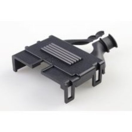 MOLEX MEGA-FIT BACKSHELL HALF 12 CKT DUAL ROW 200122-0012